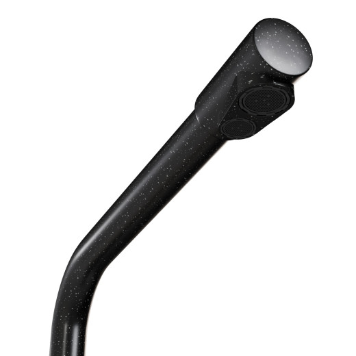 Смеситель для кухни MIXLINE ML-GS13 35к (308) черный с вых. для питьевого фильтра (550667)