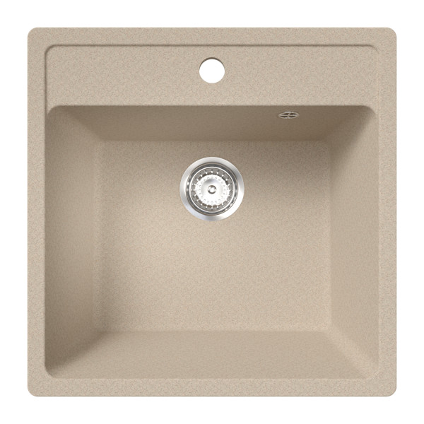 Мойка MIXLINE МЛ-ГМ08 (ML-GM08) КОМФОРТ бежевая (328), 500*500*200мм (558733)