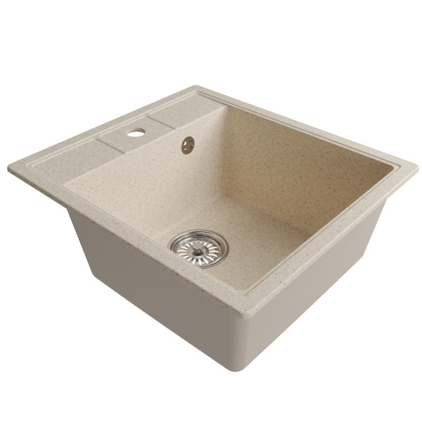 Мойка MIXLINE ML-GM28 бежевая (328) 450*500*190мм NEW (552180)