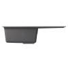 Мойка MIXLINE ML-GM31 с крылом графит (342) 770*500*190мм NEW (552195)