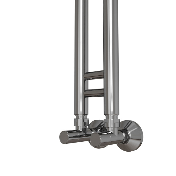 Полотенцесушитель MIXLINE водяной STAR 1 150/7,5 (1/2" ВР,вентиль угловой 3/4"х1/2" вн-нар) (556254)