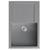 Мойка MIXLINE ML-GM31 с крылом темно-серая (309) 770*500*190мм NEW (552190)