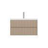 Тумба подвесная CERSANIT CLASSIC RIBBLE 80 бежевый под раковину S-UM-COM80/1-w (COMO 80) (69278)