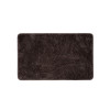 Коврик для ванной комнаты, 50x80, микрофибра, темно-коричневый, IDDIS, BSQS08Mi12