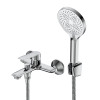 Смеситель DECOROOM DR28 для ванны с монолитным изливом (DR28036)