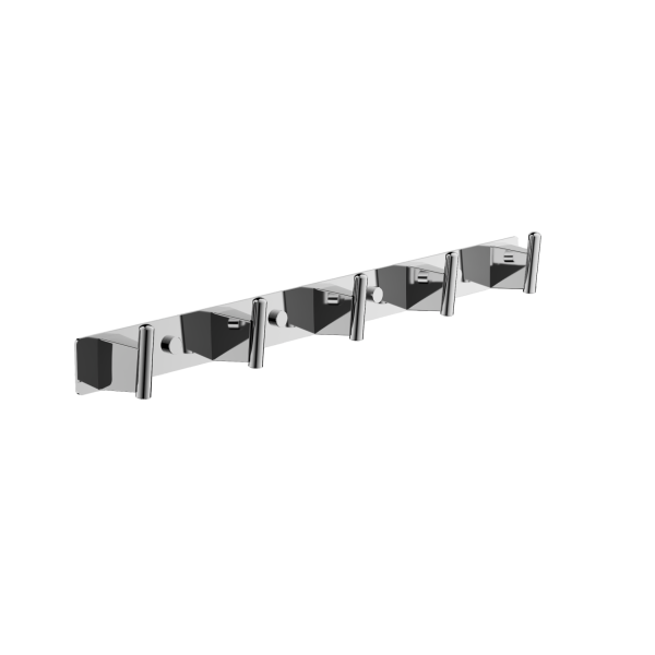 Планка с 5-ю крючками BELZ хром (B91115-5)
