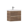Тумба навесная Velvex Mondi 600-0-2 акация темная под раковину 4627173210874 (Madera Classica Slim) (359 акация темная)