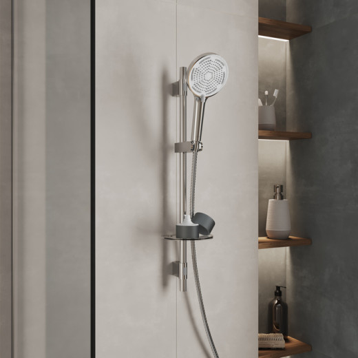 Душевой гарнитур со штангой Milardo Ideal Spa (ILS3C70M16)
