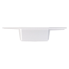 Мойка DrGans "Крона" 910, белый СМс (29.040.D0910.401)