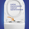 Комплект CERSANIT CITY SMART DPL EO slim инсталляция AQUA 50 PRIME P кнопка ACCENTO SQUARE пластик хром глянцевый LP (69326)