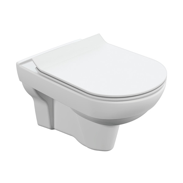 Подвесной унитаз Cersanit CITY Clean On DPL EO slim (S-MZ-CITY-COn-S-DL-w)