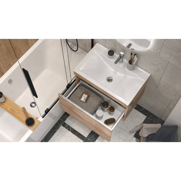 Тумба подвесная Velvex Pulsus 70 дуб сонома под раковину rkPUL.70-81 (Pulsus) (tp.PUL.PUL.70.1Y дуб сонома)