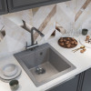 Мойка MIXLINE ML-GM14 темно-серая (309) 420*500*190мм NEW (551903)