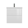 Тумба подвесная Cersanit MODUO 60 узкая белый под раковину S-UM-MOD60SL/1 и 69809 (MODUO SLIM 60) (64125)