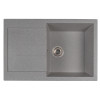 Мойка MIXLINE МЛ-ГМС107 (ML-GMS107) СТАНДАРТ с крылом, темно-серый (309), 770*493*190мм (558131)