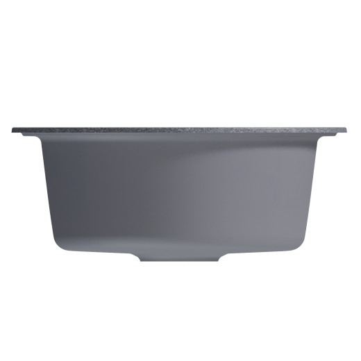 Мойкa MIXLINE ML-GM11 круглая  графит (342) 500мм (глуб. чаши 180) NEW (551827)