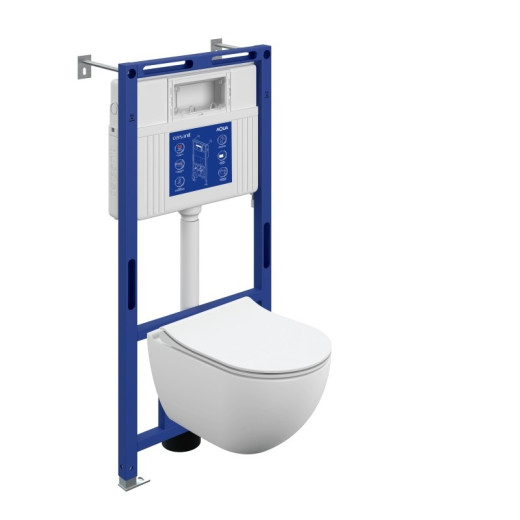 Комплект CERSANIT BRASKO SMART DPL EO slim инсталляция AQUA 50 PRIME М LP (69315)