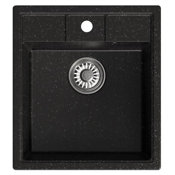 Мойка MIXLINE ML-GM28 черная (308) 450*500*190мм NEW (552096)
