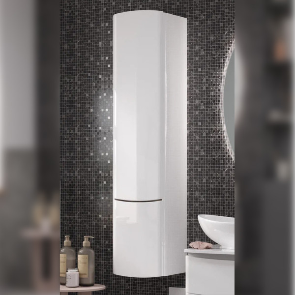 Шкаф Velvex Luna 350 навесной белый (pp.LUN.35)