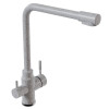 Смеситель для кухни MIXLINE ML-GS13 35к (310) серый с вых. для питьевого фильтра (550669)