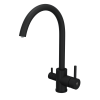Смеситель для кухонной мойки с фильтром RUSH (SUS9035-37Black)