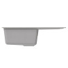 Мойка MIXLINE ML-GM19 с крылом, серая (310), 750*500*200мм (551984)