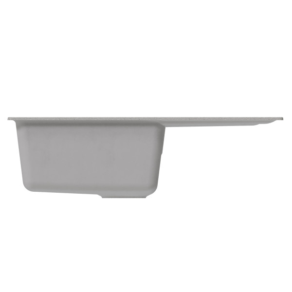 Мойка MIXLINE ML-GM19 с крылом, серая (310), 750*500*200мм (551984)