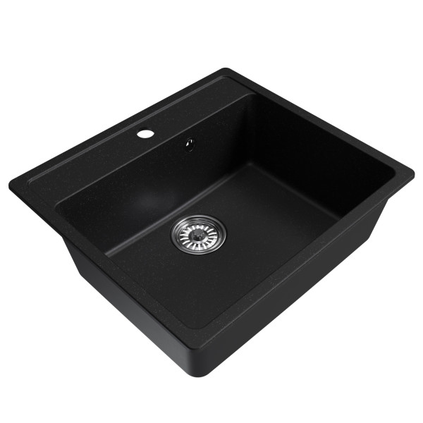 Мойка MIXLINE ML-GM15 ультра-черная (344) 560*500*180мм NEW (551922)