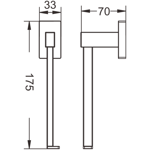 Держатель для туалетной бумаги BELZ (B90403-2)