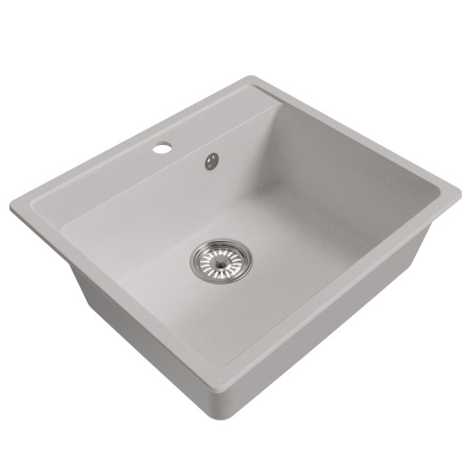 Мойка MIXLINE ML-GM15 ультра-белая  (341), 500*560*180мм NEW (551919)