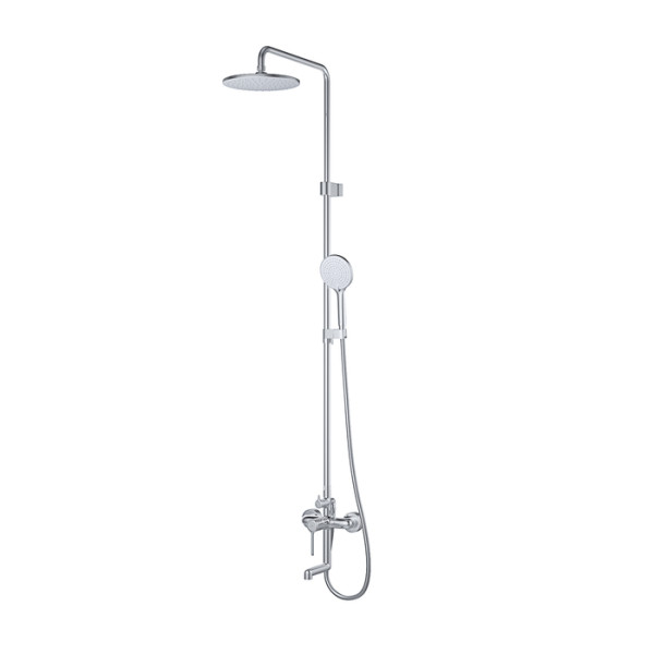 Душевая система с тропическим душем и изливом IDDIS Aiger (AIGSB3Fi06)