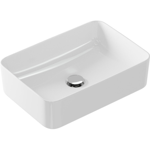 Раковина Cersanit  на столешницу CREA 50 RECTANGULAR 0 отв. (64755)