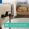 Смеситель для ванны Milardo Поли (Poli) черный матовый (POLBL00M02)