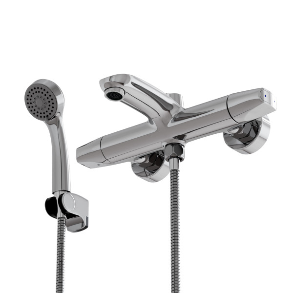Смеситель для ванны MIXLINE ML39-01 "Organic" 1/2 кер. (553900)
