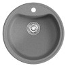 Мойкa MIXLINE круглая темно-серая D510 мм ML-GM09 (551798)