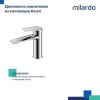 Смеситель для ванны Milardo Azure глянцевый хром (AZUSB00M02)