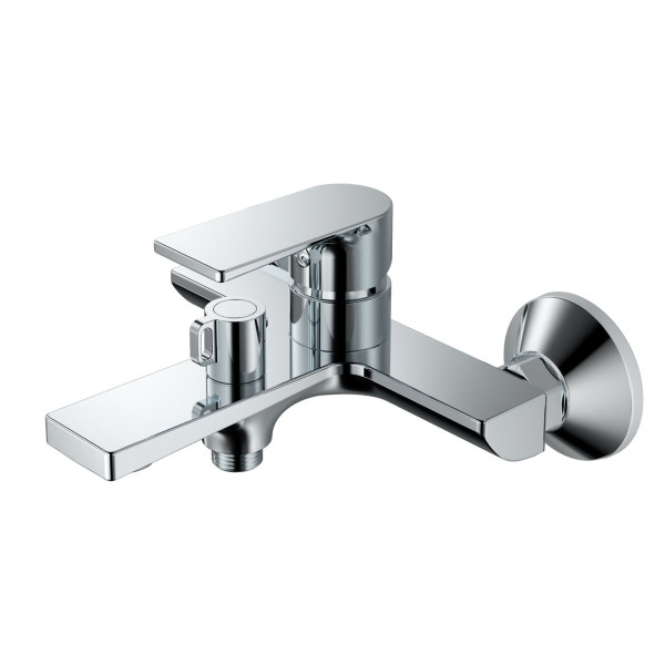 Смеситель для ванны BELZ B679 с аксессуарами, короткий излив (B60679)