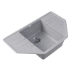 Мойка DrGans "Ирис", серый СМс (25.160.C0800.408)