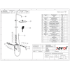 Душевая система Savol (S-DG2345Q)