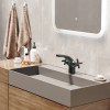 Смеситель для раковины MIXLINE ML38-04 "Graphite" 1/2 кер. графит (553896)