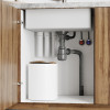 Сифон бутылочный IDDIS Optima Home 3.1/2x40мм, с выпуском, гофротрубой и переливом (900CVG0P10VD)