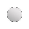 Зеркало Cersanit ECLIPSE smart 80x80 с подсветкой круглое в черной рамке (64147)