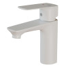 Смеситель для раковины 40k MIXLINE МЛ15-04 (ML15-04W) б/отв п/гайку (без подводки) БЕЛЫЙ (556656)