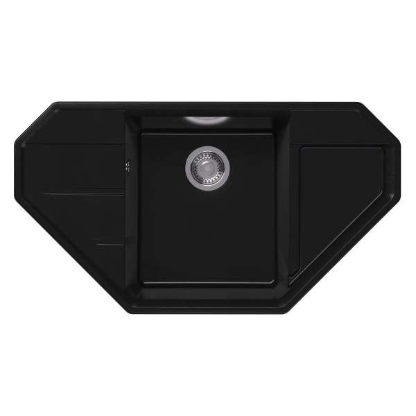 Мойка DrGans "Крона" 910, графит СМс (29.040.D0910.411)