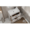 Тумба напольная Velvex Orlando 80 белый матовый под умывальник rkCla.80-81 (Classica 80) (tn.ORL.CLA.80.2Y белый матовый)