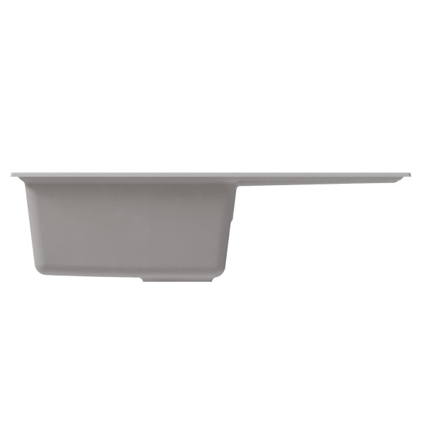 Мойка MIXLINE ML-GM31 с крылом ультра-белая (341) 770*500*190мм NEW (552194)