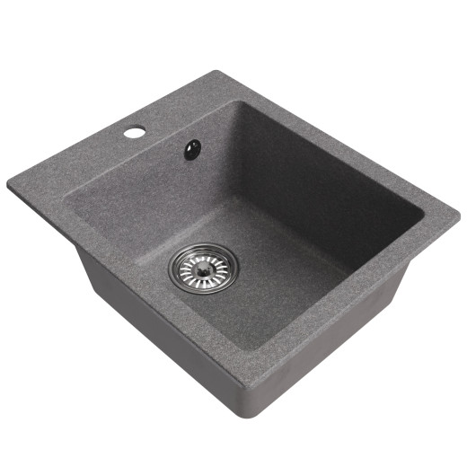 Мойка MIXLINE ML-GM14 графит (342)  420*500*190мм NEW (551908)