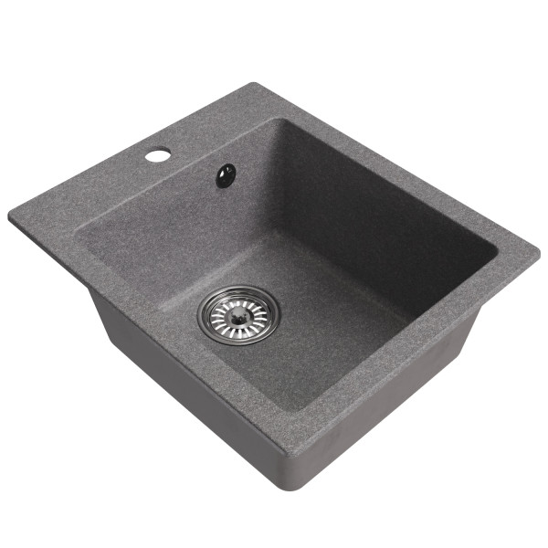 Мойка MIXLINE ML-GM14 графит (342) 420*500*190мм NEW (551908)