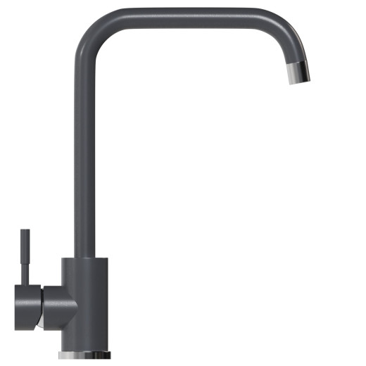 Смеситель для кухни MIXLINE ML-GS12 35к (342) графит высок. излив (550662)