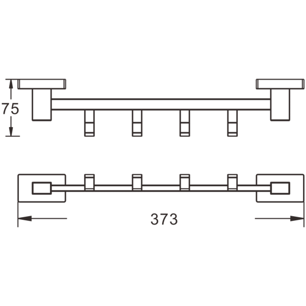 Крючок пятерной BELZ (B90315-5)